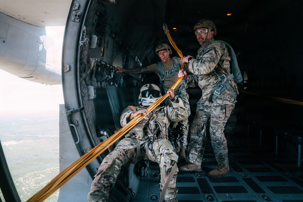 Multinational Airborne Operations at Camp Mackall