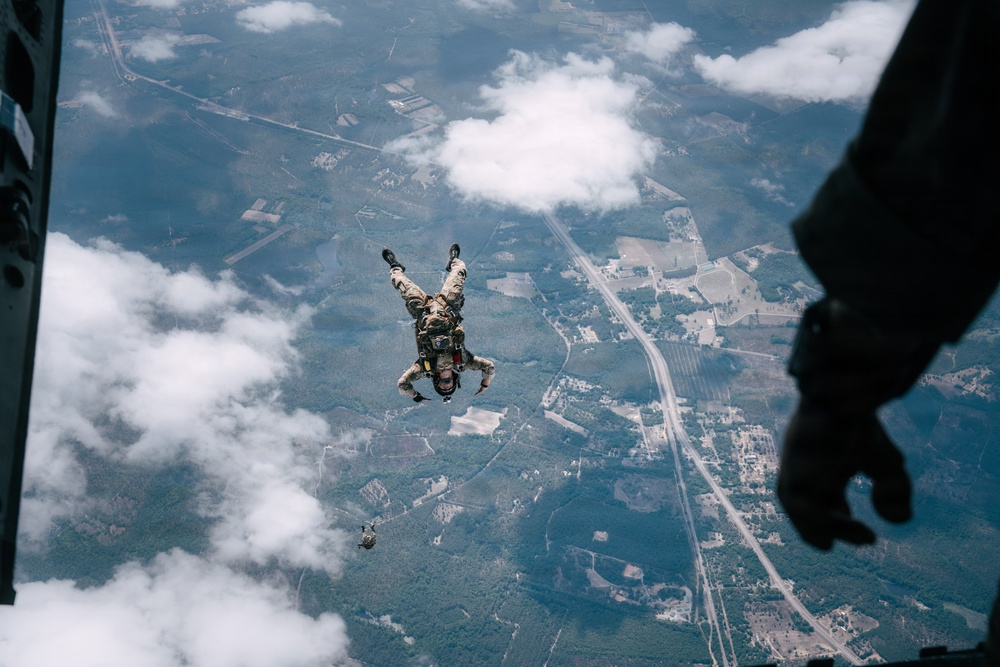Multinational Airborne Operations at Camp Mackall