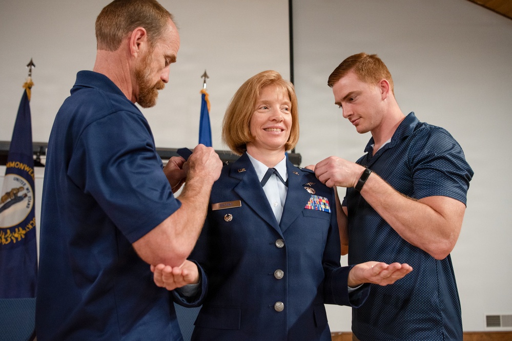 Brooks promoted to colonel