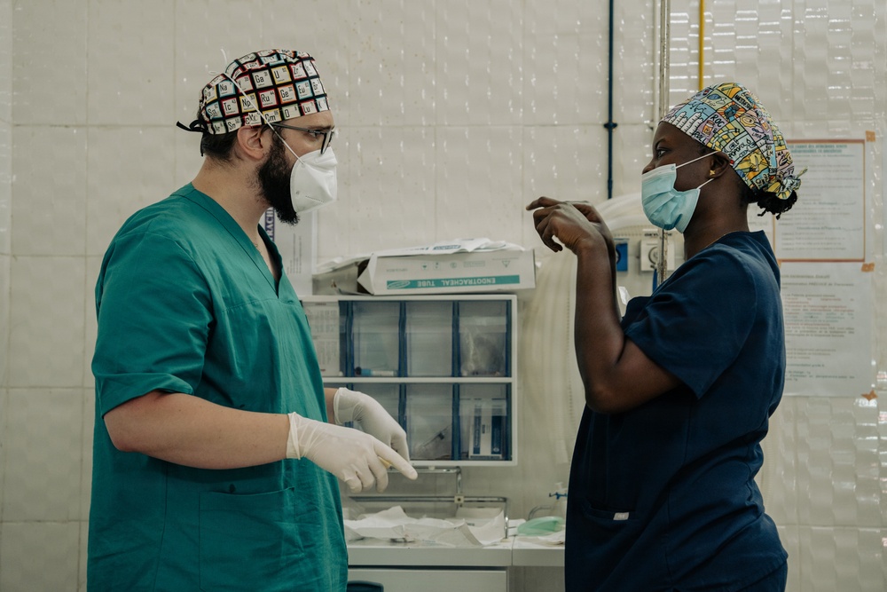 US, Italy, Senegal conduct hemorrhoid surgery procedures during African Lion 2026