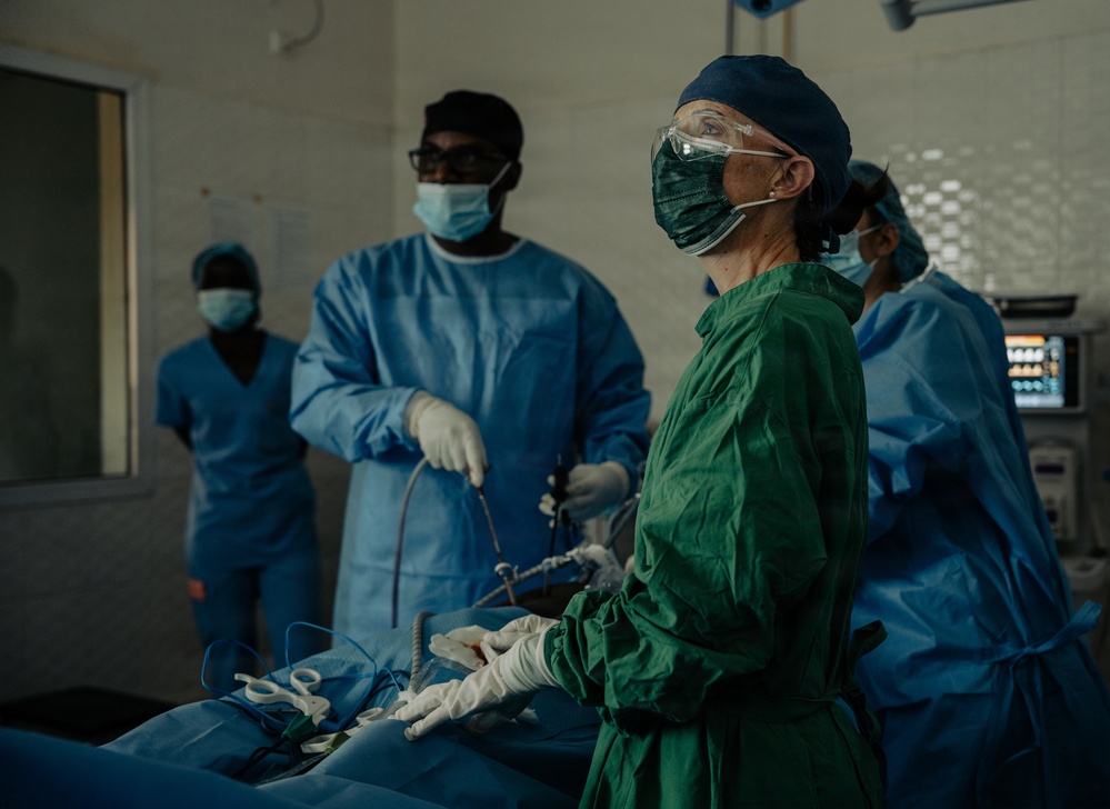 US, Italy, Senegal conduct hemorrhoid surgery procedures during African Lion 2026