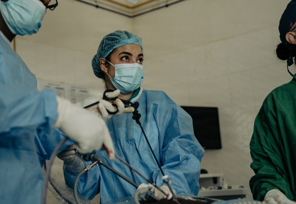 US, Italy, Senegal conduct hemorrhoid surgery procedures during African Lion 2026