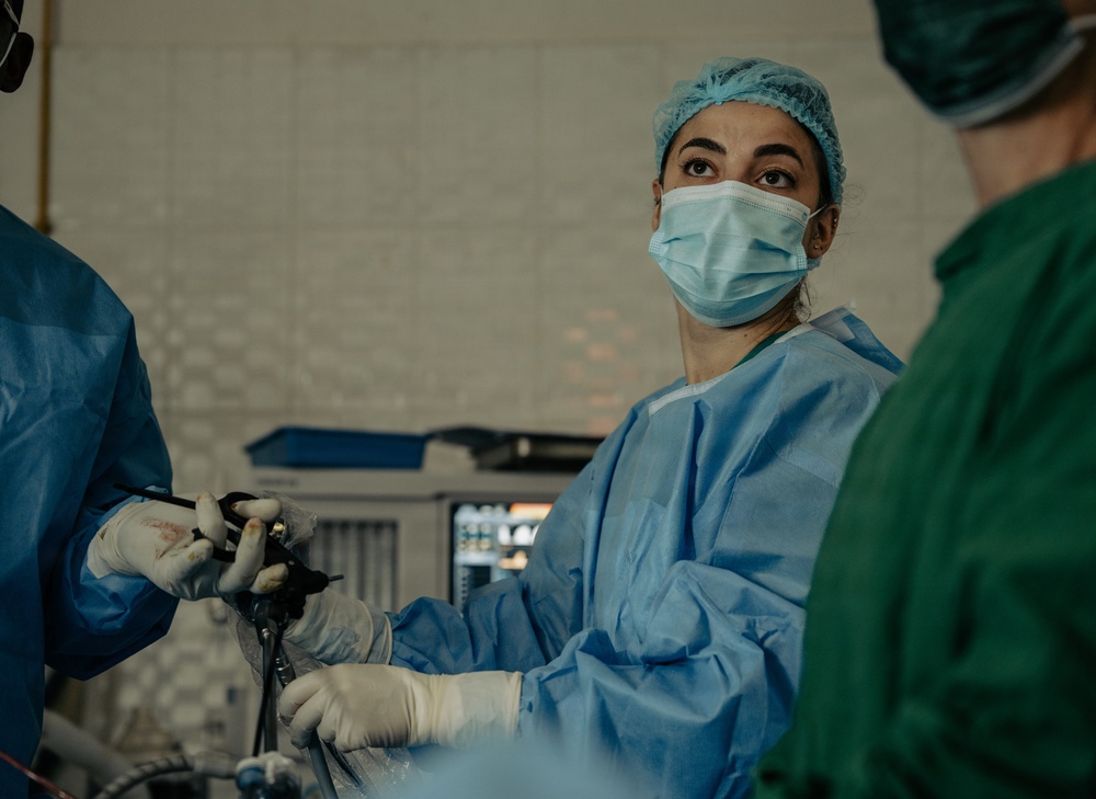 US, Italy, Senegal conduct hemorrhoid surgery procedures during African Lion 2026