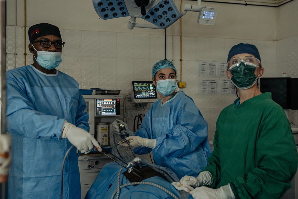 US, Italy, Senegal conduct hemorrhoid surgery procedures during African Lion 2026