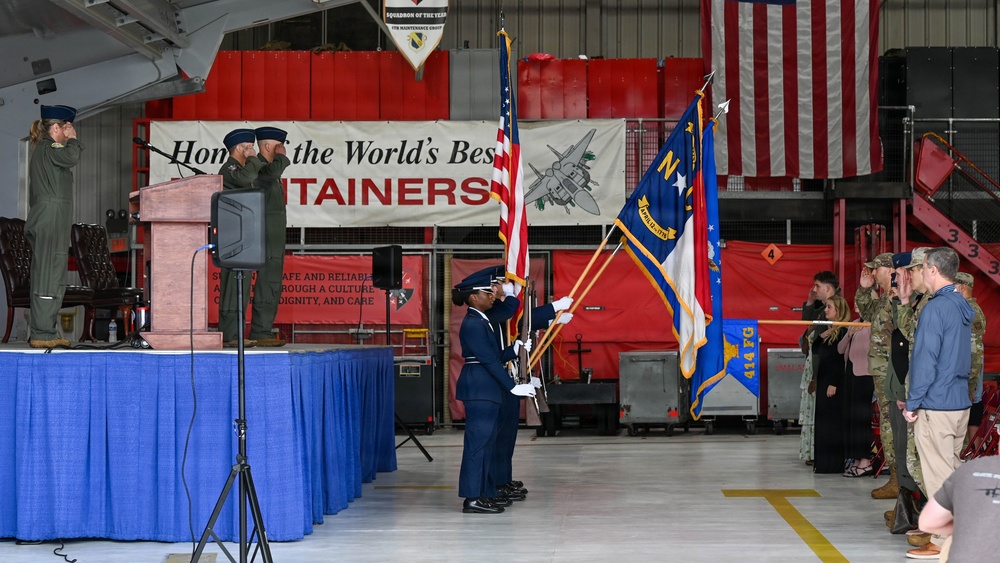 414th Fighter Group Assumption of Command