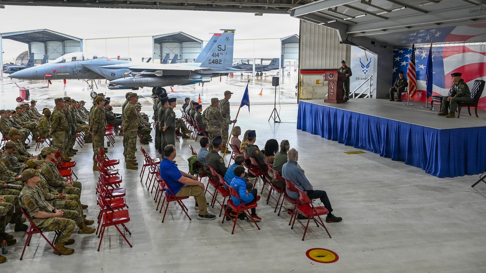 414th Fighter Group Assumption of Command