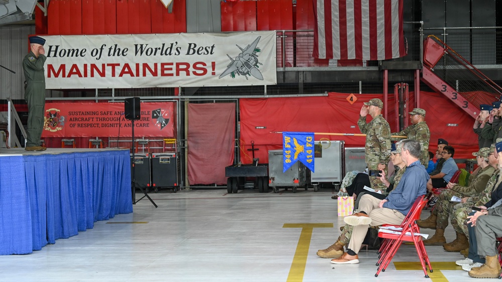 414th Fighter Group Assumption of Command