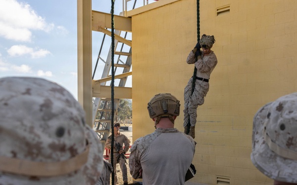 2nd Bn., 5th Marines conduct fast rope training