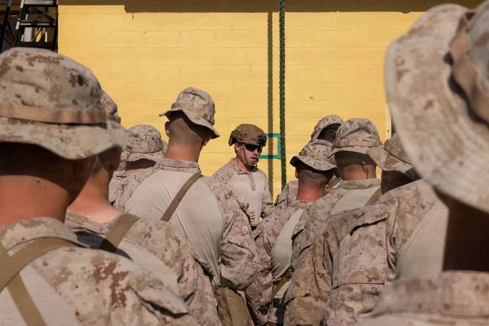 2nd Bn., 5th Marines conduct fast rope training