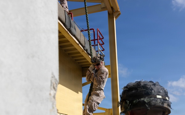 2nd Bn., 5th Marines conduct fast rope training