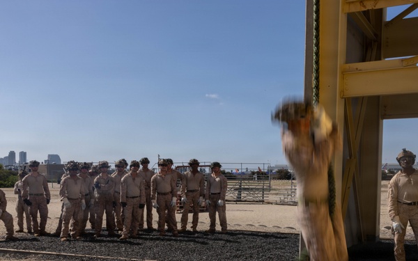 2nd Bn., 5th Marines conduct fast rope training