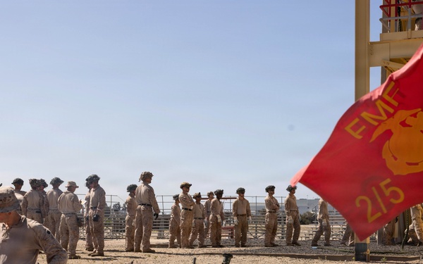 2nd Bn., 5th Marines conduct fast rope training