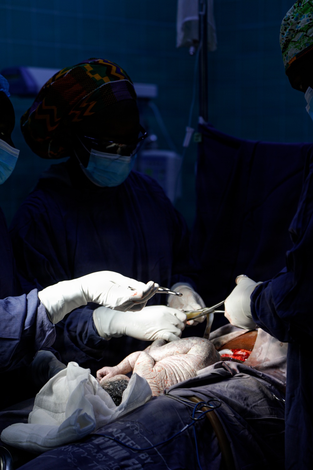 US, Ghana deliver newborn during AL26