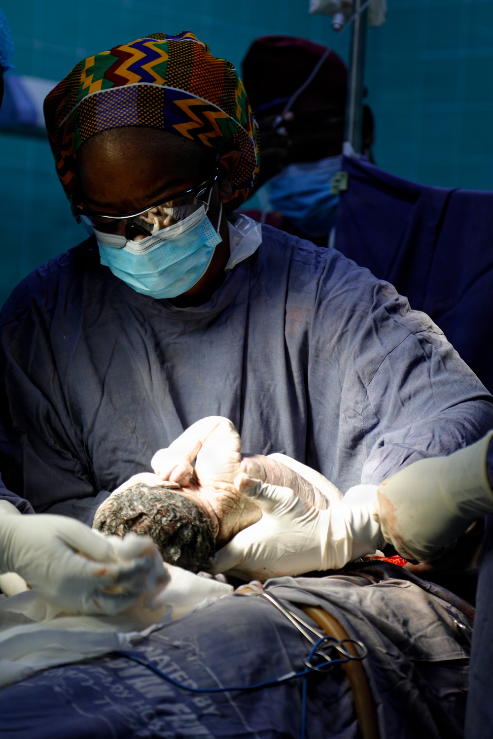 US, Ghana deliver newborn during AL26