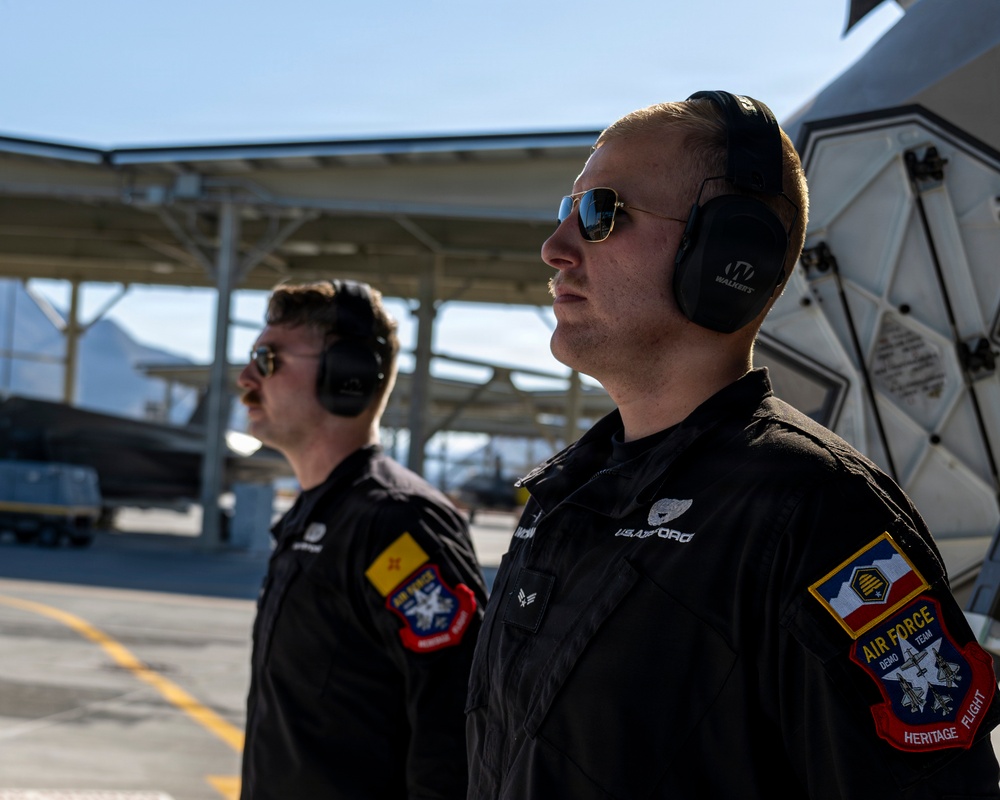 F-35A Demo Team Practice