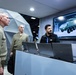 The Commandant, Gen. Eric M. Smith walks the Modern Day Marine Floor