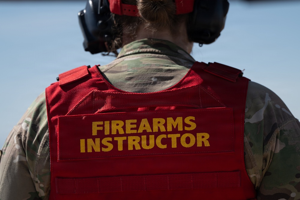 163d SFS Qualifies on the M240B, M249 and M320, at Edwards Air Force Base