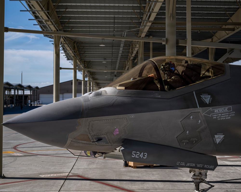 F-35A Demo Team Practice