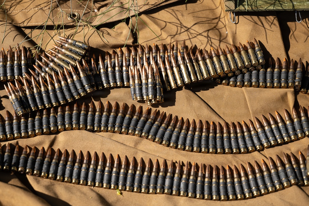 163d SFS Qualifies on the M240B, M249 and M320, at Edwards Air Force Base