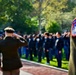 Soldiers and Future Soldiers stand for the National Anthem