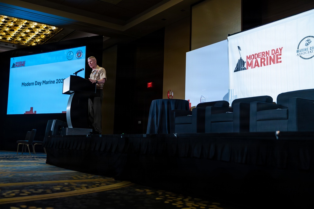 The Commandant, Gen. Eric M. Smith attends the Modern Day Marine Congressional Breakfast
