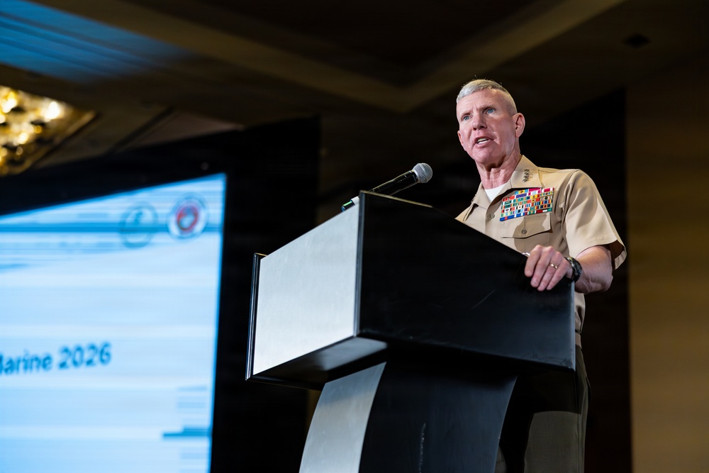 The Commandant, Gen. Eric M. Smith attends the Modern Day Marine Congressional Breakfast