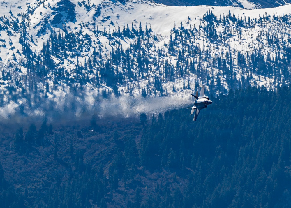 F-35A Demo Team Practice