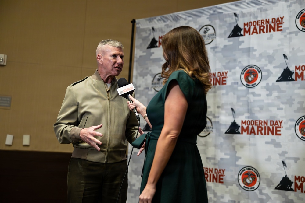 The Commandant, Gen. Eric M. Smith attends the Modern Day Marine Congressional Breakfast