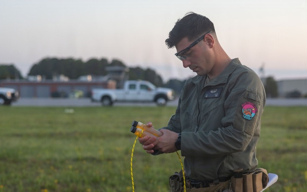 EOD Wall pf Fire Practice for the 2026 MCAS Cherry Point Air Show
