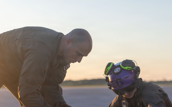 EOD Wall pf Fire Practice for the 2026 MCAS Cherry Point Air Show