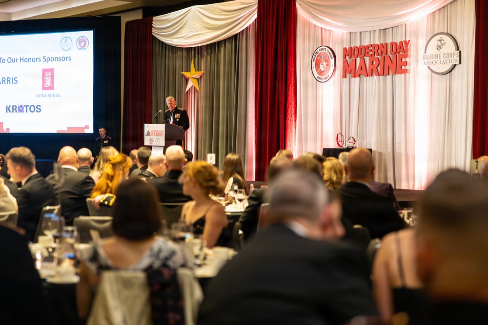 The Commandant, Gen. Eric M. Smith is the Guest of Honor for the Modern Day Marine Honors Dinner