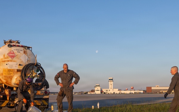 EOD Wall pf Fire Practice for the 2026 MCAS Cherry Point Air Show