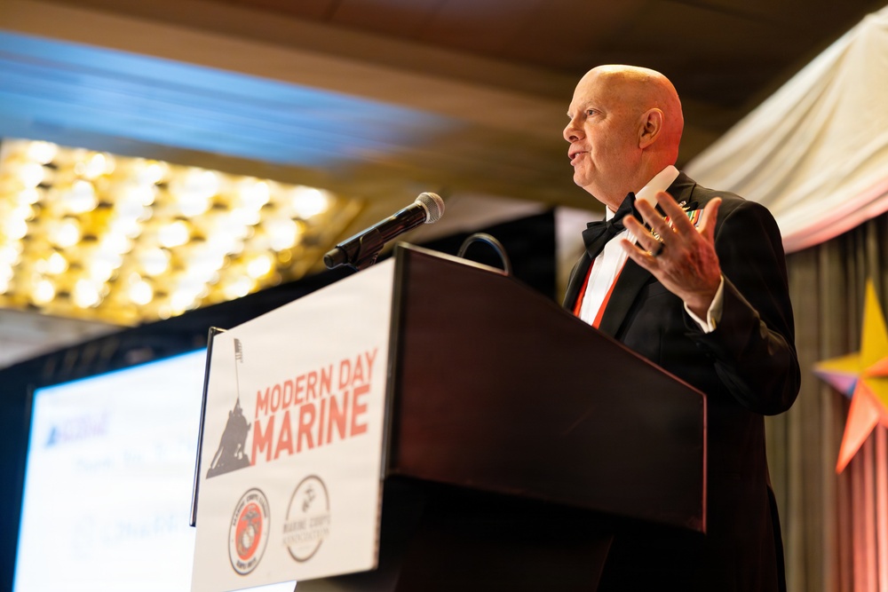 The Commandant, Gen. Eric M. Smith is the Guest of Honor for the Modern Day Marine Honors Dinner