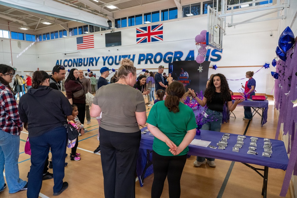 501st CSW recognizes youngest Pathfinders during Month of the Military Child event