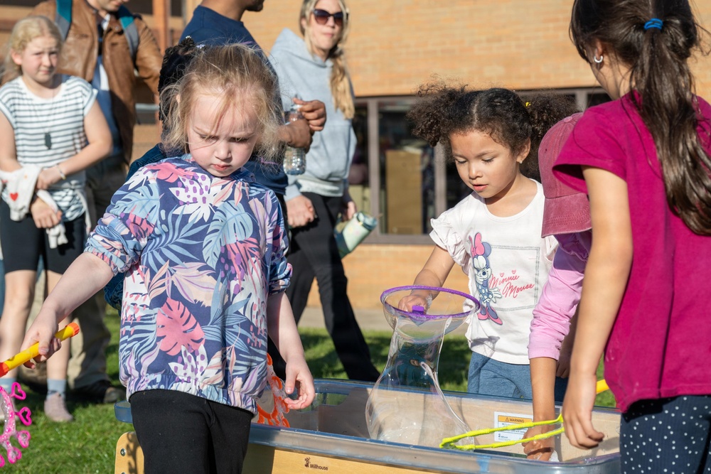 501st CSW recognizes youngest Pathfinders during Month of the Military Child event