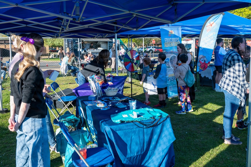 501st CSW recognizes youngest Pathfinders during Month of the Military Child event