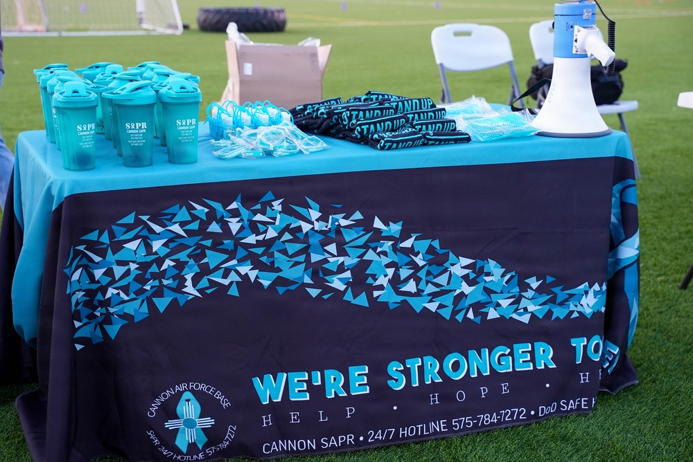 Cannon hosts SAPR workout