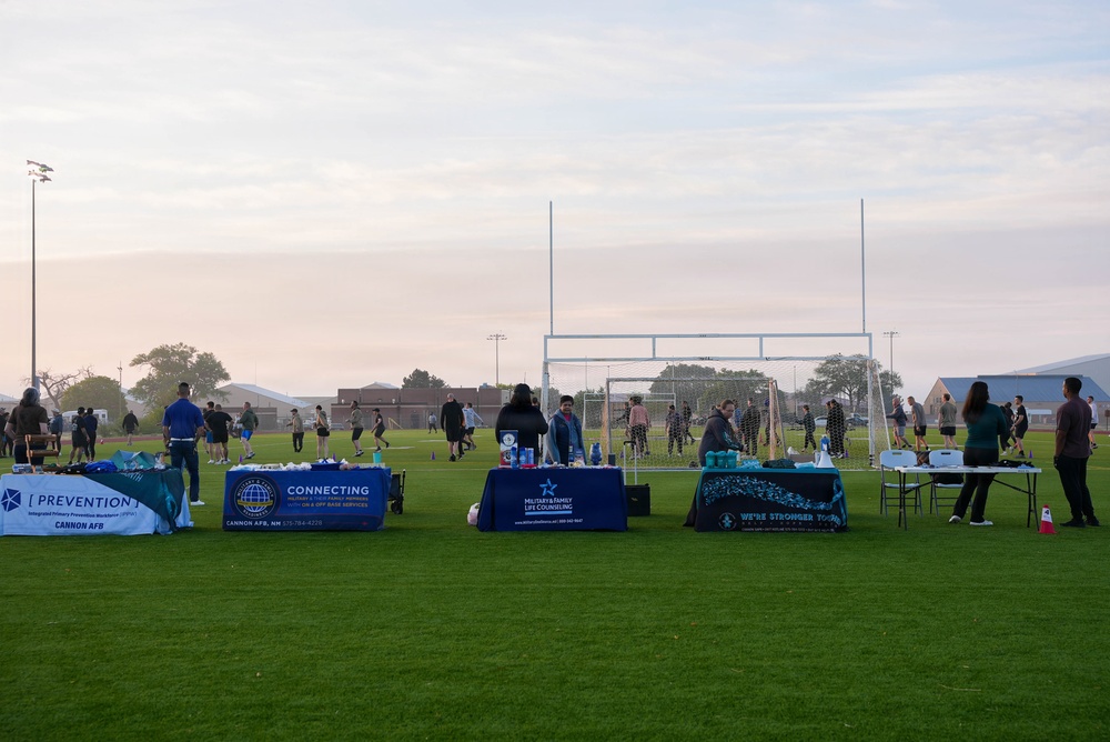 Cannon hosts SAPR workout