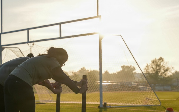 Cannon hosts SAPR workout