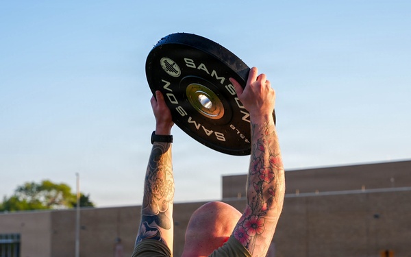 Cannon hosts SAPR workout