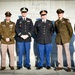 Harrisburg Battalion Soldiers pose for picture at Army Reserve 118th Birthday