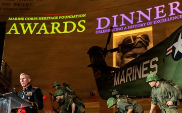 The Commandant, Gen. Eric M. Smith is the Guest of Honor at the Marine Corps Heritage Foundation Annual Awards Dinner