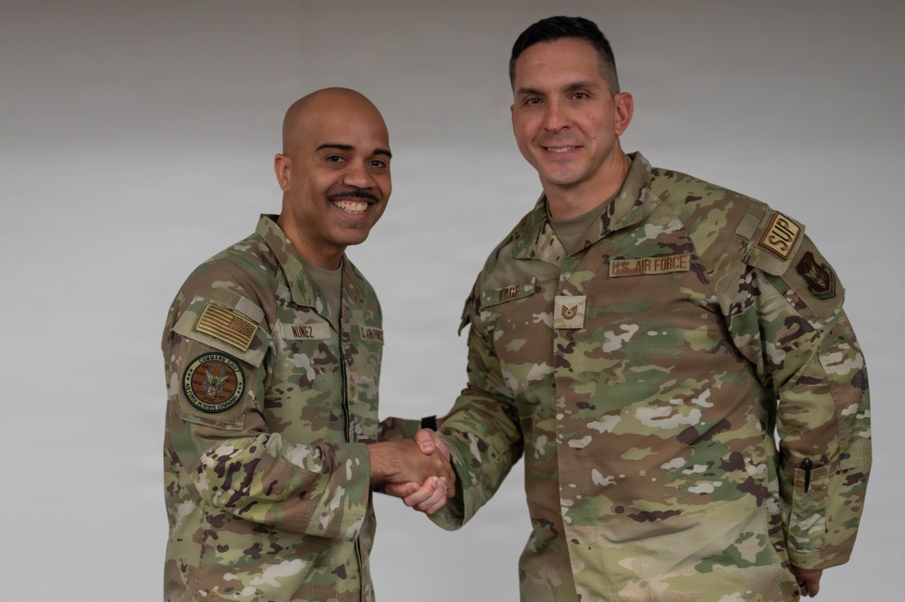 AFRC Command Chief Nuñez visits Pittsburgh's Steel Airmen