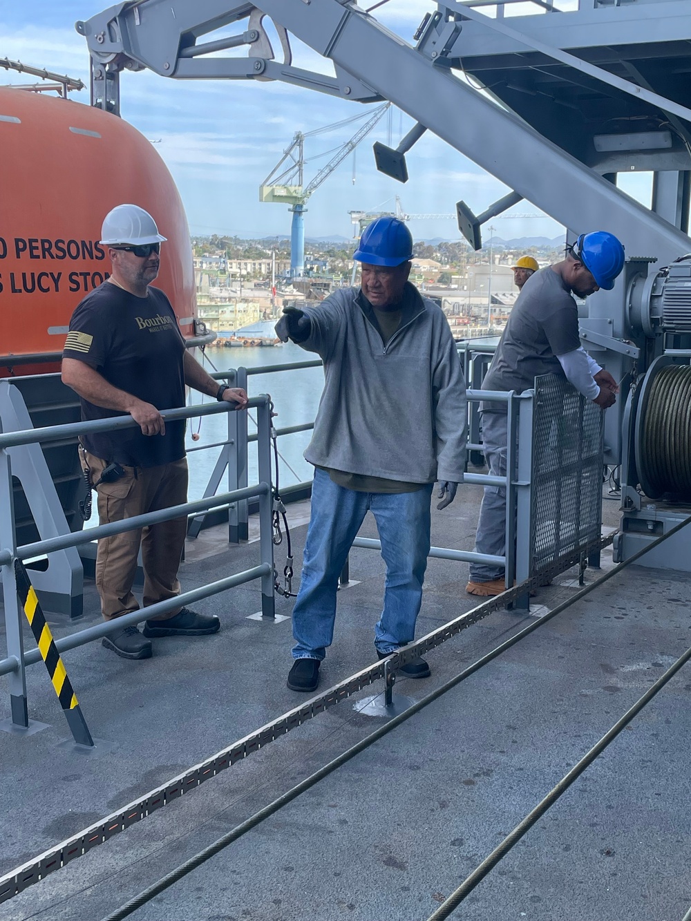 Able-Bodied Seaman Robert “Bobby” McCumsey Aboard USNS Lucy Stone