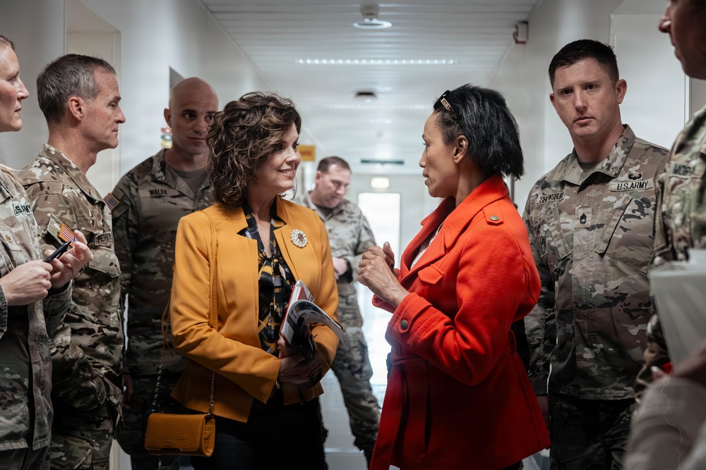 1st Battalion, 10th Special Forces Group (Airborne) tour their new home at Baumholder, Germany