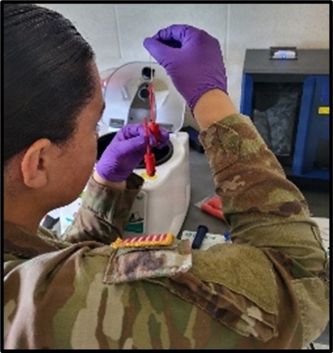 MTEAC concludes operational testing of new veterinary centrifuge at Fort Hood