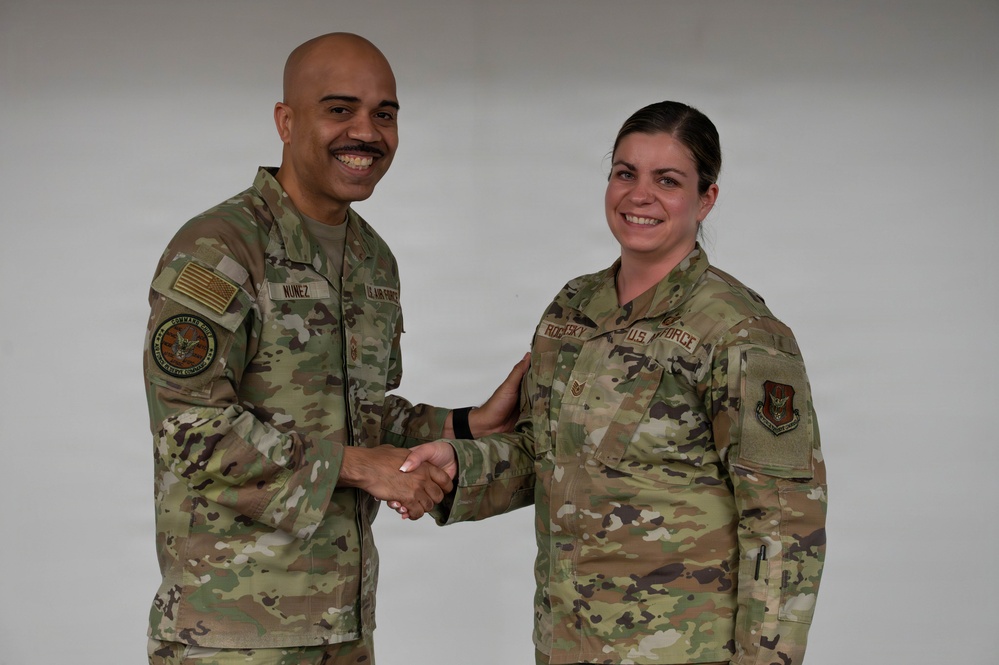 AFRC Command Chief Nuñez visits Pittsburgh's Steel Airmen