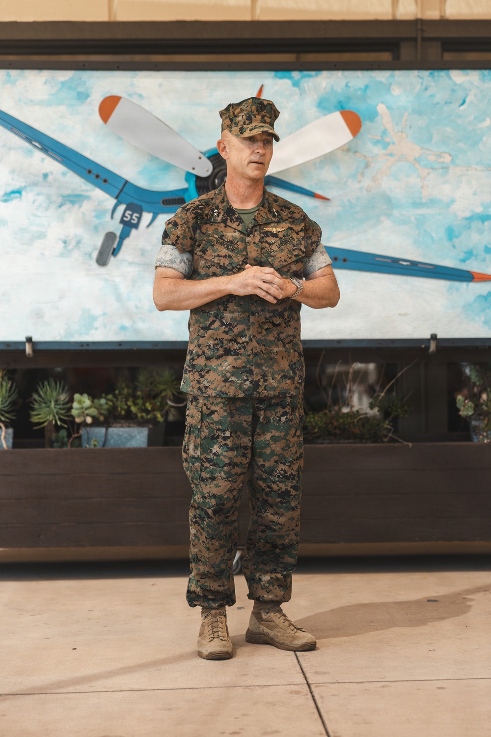 3rd MAW Commanding General Frocking Ceremony