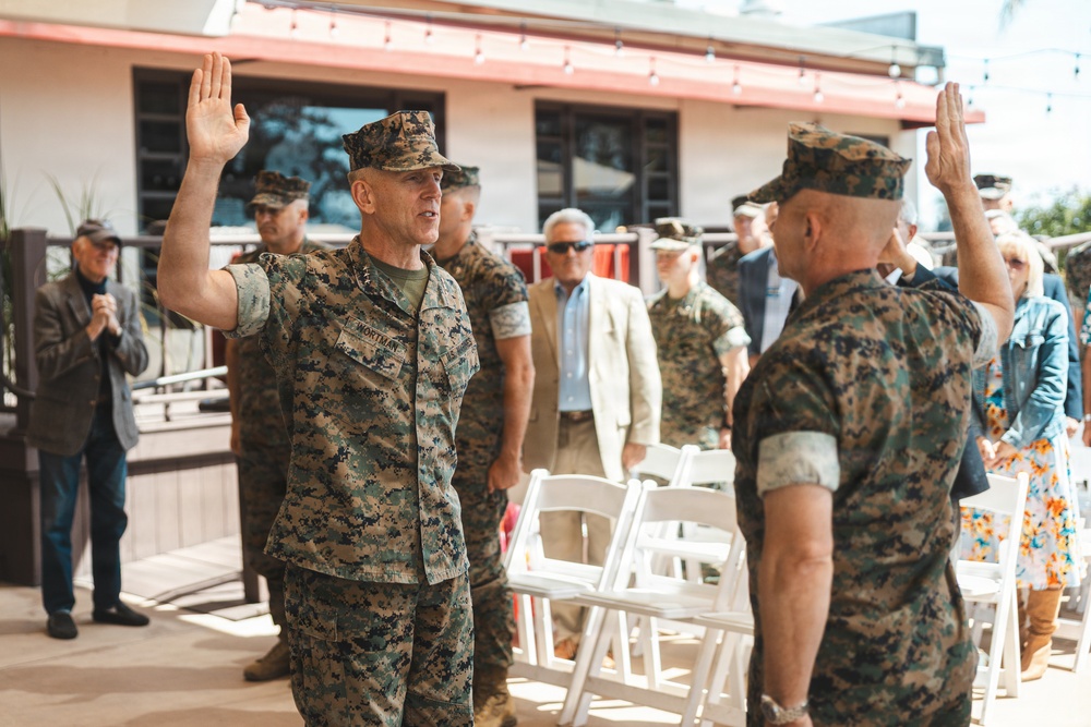 3rd MAW Commanding General Frocking Ceremony