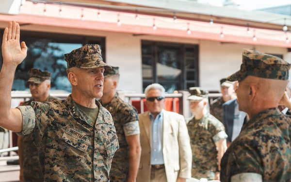 3rd MAW Commanding General Frocking Ceremony